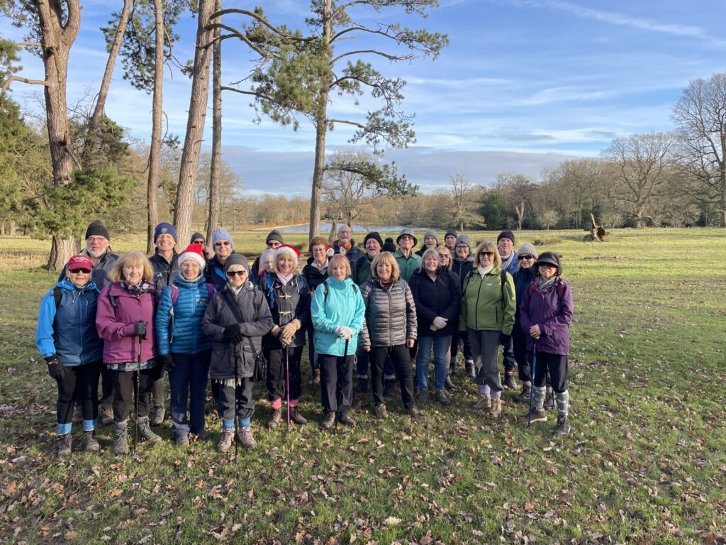Christmas 2024 walk Hockley Heath, Packwood, St Giles Church